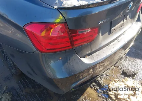 2013 BMW 335I xDrive from USA, damaged, VIN WBA3B9C50DJ465748